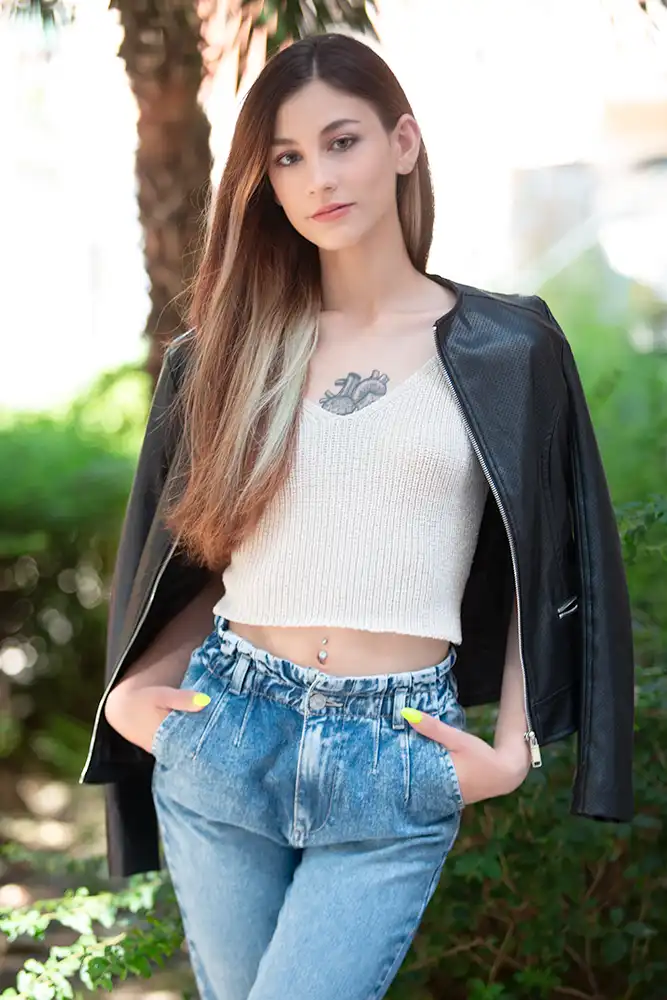 Book fotografico donna Milano