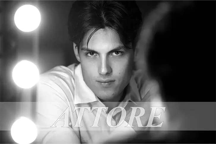 Character look book fotografico attori Milano studio Giovanni Miele